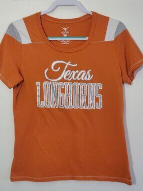 Texas Longhorns Womens Colorblock Gameday Tee Burnt Orange L